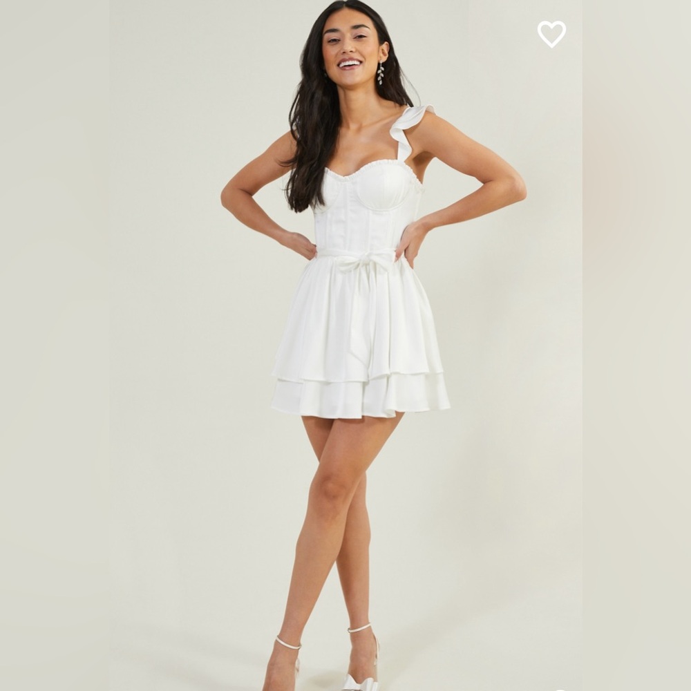NWT Altar’d State Melney Mini Dress Ivory